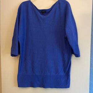 3 for $25! Talbots Women’s Blue Top,‎ size L